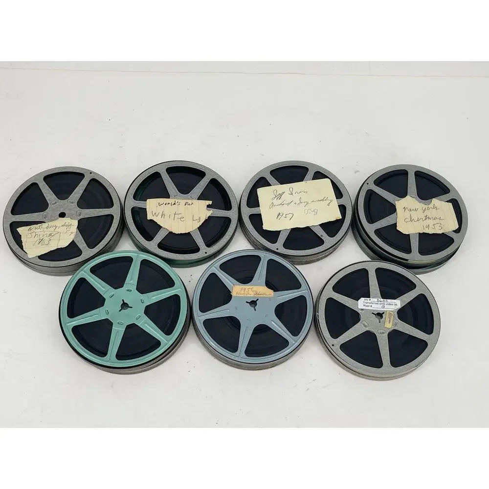 Vintage 8mm Home Movie Film Reel Lot 7 Reels Films Estate Find